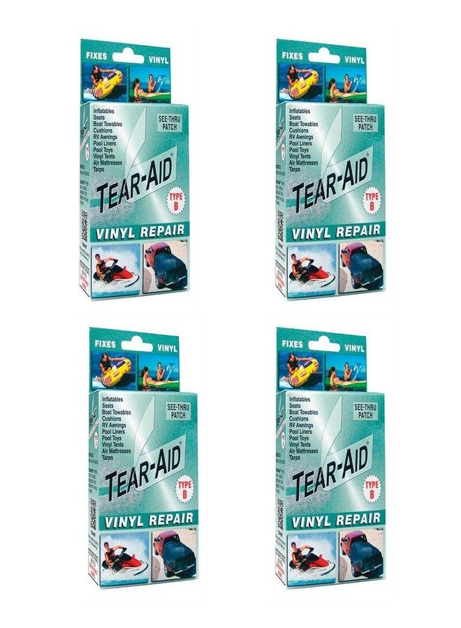 Tear-Aid Repair Type B Vinyl Kit (4 Pack) - Image 1